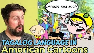 TAGALOG in Popular American Cartoons!!