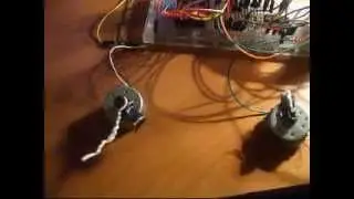 Raspberry Pi - Controlling two DC motors and 7-segment led display