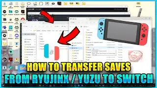 Transfer Save Files from Ryujinx / Yuzu to Switch or Switch to Yuzu / Ryujinx