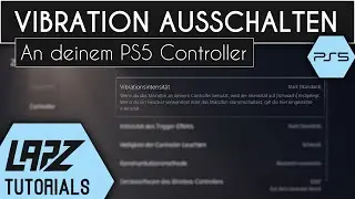 PS5 Vibration beim Controller deaktivieren | Tutorial