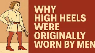 Why High Heels Were Originally Worn by Men