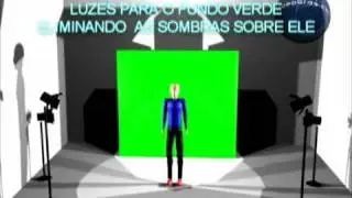 Video Demonstração do Tecido Chromakey Videobras