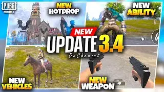 Exploring New PUBG Beta 3.4 | PUBG Mobile Update 3.4 New Features and Gameplay | PUBG MOBILE