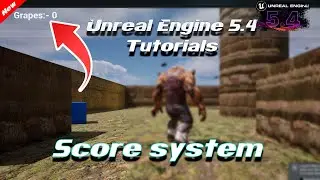 How To Collect Coins In Unreal Engine 5 Using Blueprints widgets | Score System
