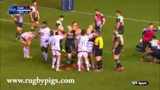 Nigel Owens Rugby Referee With a Classic Put down.