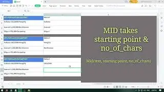 Extract text from a text string 