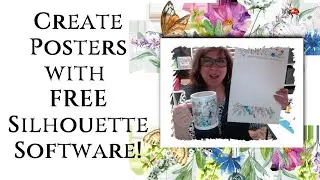 FREE Silhouette Software to Create Posters
