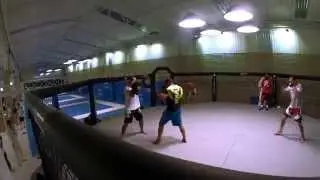 Spejbl train with Shogun in Brasil 2014