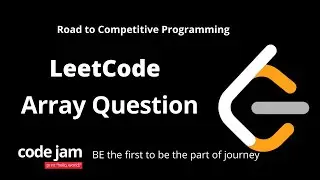 Leetcode | Problem solving session | Road to competitive programming