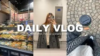 DAY IN MY LIFE VLOG | chit chat, work & new house update