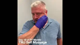 TMJ self massage