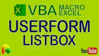 VBA Macro Excel - Userform - Listbox