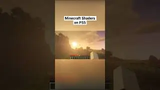 Shaders on PS5 Minecraft…? I wish!😭 #shorts