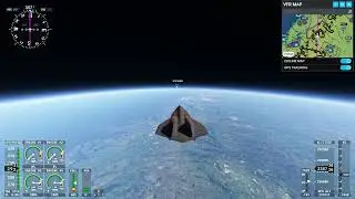 MSFS 2020 Darkstar from Copenhagen to Svalbard