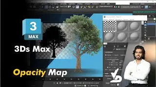 Autodesk 3Ds Max | Standard Material | Opacity Map | Class 13