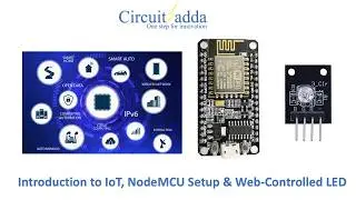 Tutorial #1: Say Hello to IoT! 👋 NodeMCU ESP8266 Setup & Web Controlled LED Project