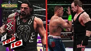 Top 10 Predictions For Wrestlemania 34! ( WWE 2K18 )