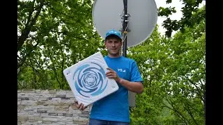 КАК УСКОРИТЬ ИНТЕРНЕТ В ДЕРЕВНЕ . Усилитель интернет-сигнала  150Mbs.