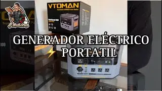 Generador portatil Vtoman Flashspeed 1000 ¡Para tener energia donde sea!👨‍🏭⚡️