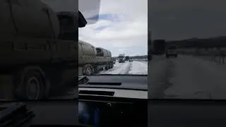 затор на трассе ЕАО