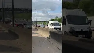 M25 Speed camera flash 