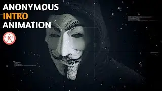 Make Anonymous Intro Animation In Kinemaster Tutorial