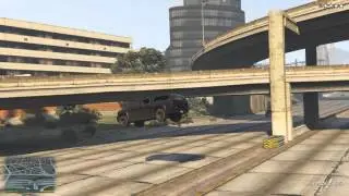 GTA 5 Stunt #46 +Map Location: Del Perro Freeway