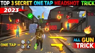 Free Fire Max Auto Headshot Trick 2023 Sensitivity | 2gb, 4gb, 6gb Ram Headshot Sensitivity Setting