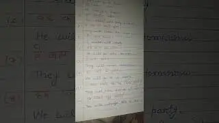 Future Indefinite Tense, Affirmative sentences