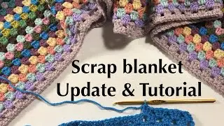 Ophelia Talks about her Scrap Blanket and Pattern