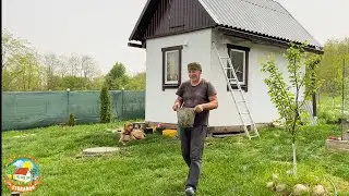 Ещё пару вёдер и КЛЮЧИК ОТ ДОМА у нас в кармане!