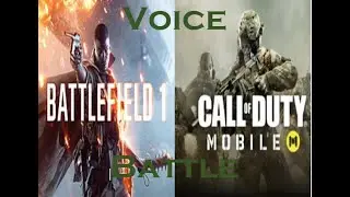 CoDM virgin voices VS Battlefield 1 PTSD