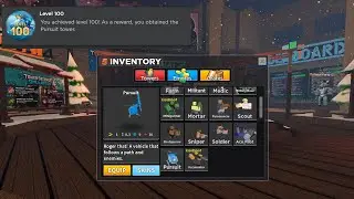 Obtaining the Pursuit Tower!! I Tower Defense Simulator #tds #Level100 #PursuitTower