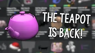 THE TEAPOT HAS RETURNED! GET IT BEFORE IT'S GONE!