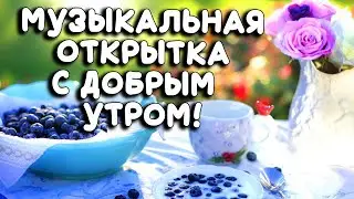 С ДОБРЫМ УТРОМ И ХОРОШИМ ДНЁМ.  МУЗЫКАЛЬНАЯ ОТКРЫТКА ДЛЯ ЛЮБИМЫХ И ДРУЗЕЙ. 😘😉✨