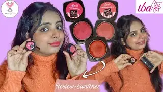Iba Must Have Lip and Cheek Tint Review | iba lip and cheek tints | iba cosmetics tint swatches