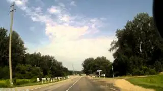 Дорога Апшеронск - Саратовская. 2012 г.