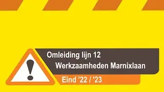 Omleiding - Lijn 12 - Marnixlaan