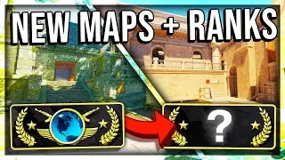 NEW CS2 MAP UPDATE + NEW RANKS LEAK (ELO SYSTEM?)