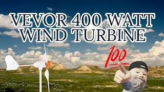 VEVOR 400 Watt Wind Turbine - Unboxing