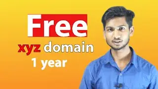 1 year Free .xyz domain | how to get free domain | Sheikh Rasel
