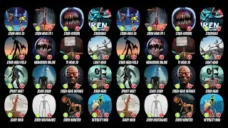 Siren Head Robot 3D, Siren Head Ep 1, Siren Horror 3D, Siren Head, Siren Head Field, Memorror...