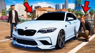 ЗЛОЙ ОТЕЦ НА МОИХ ГЛАЗАХ УГНАЛ МОЮ BMW M2 - СУЕТА В ГТА 5