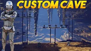 Claiming This Insane Custom Cave Day 1 - ARK