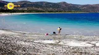 Doğanbaba Köyü Üstünden Katledilmiş Salda Gölü Manzaraları 4K UHD