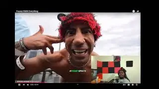 Fousey crashes out on Live