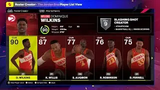 NBA 2K25: Atlanta Hawks '91-'92 classic team - Jordan Era