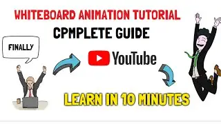how to make white board animation for YouTube videos | how to start white board animation channel