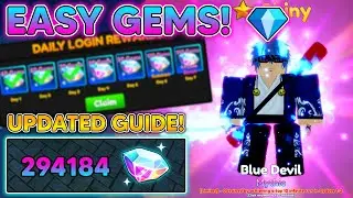 How I got My 290K Gems?💎Fastest Way To Grind Gems In Anime Adventures