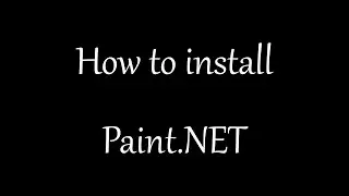 How to install Paint.NET
